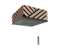 Обливное устройство Изистим Каскад 20 с декоративными элементами от компании Woodson