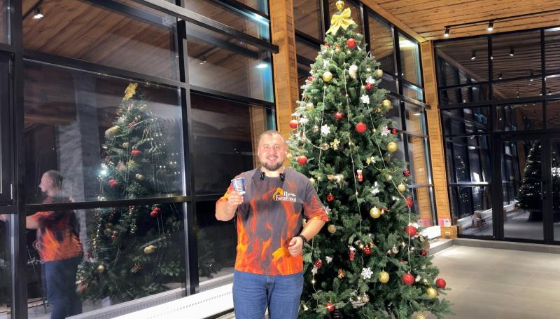 Поздравление с наступающим Новым годом от компании печи "Березка"