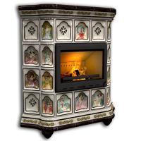 КимрПечь Истра угловой Муха (комплектация: Ладья-600)