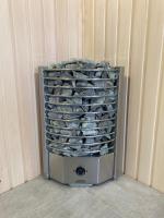 Печь Олимпия Плюс 6 кВт (6-8 м3) Угловая РЭК Ресурс электрокаменка ЭКМ