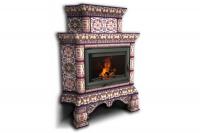 Камин КимрПечь Кострома угловой двухъярусный Апрель