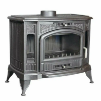 Печь-камин Kratki Koza K9 (Коза К9) (турбина) с вентилятором