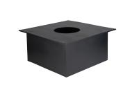 КПД ЧЕРНЫЙ Потолочно проходной узел 0,7мм 500х500 ф280 под стакан