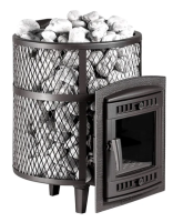 Печь банная «Атмосфера М КТТ» сетка нержавейка ПроМеталл