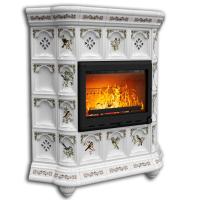 КимрПечь Истра угловой Птицы (комплектация: Облицовка для топки МЛ 700)