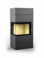 Печь-камин Астов Ферро П2С 700 L