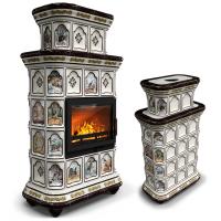 КимрПечь Истра центральный двухъярусный Звери (комплектация: Ладья-600)