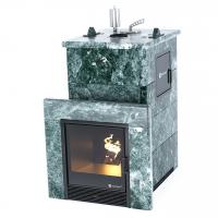 Печь для бани ИзиСтим Сочи М2 в полноценном кожухе Змеевик