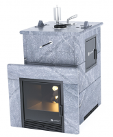 Печь для бани ИзиСтим Анапа М2 в полноценном кожухе Талькохлорит