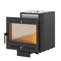 Печь ВЕЗУВИЙ Сенсация 16 Антрацит Панорама "М"