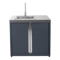 Модуль уличной кухни SMART-900 Шкаф с мойкой (HS-KU01-SHM900) Helios
