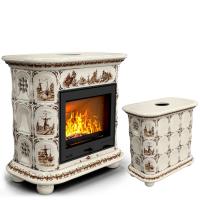 КимрПечь Прованс центральный Голландия (топка: Ладья-700) (топка: Ладья-700)