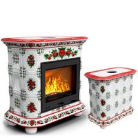 КимрПечь Прованс центральный Маки (топка: Ладья-600) (топка: Ладья-600)