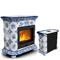 КимрПечь Прованс пристенный Дельфт (топка: Ладья-700) (топка: Ладья-700)