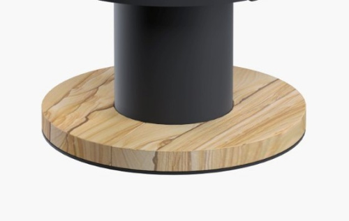 Печь-камин АСТОВ ASTOV R1.0 N (круглая задняя стенка)