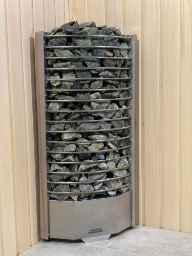 Печь Олимпия 9 кВт (9-15 м3) Угловая РЭК Ресурс электрокаменка ЭКМ