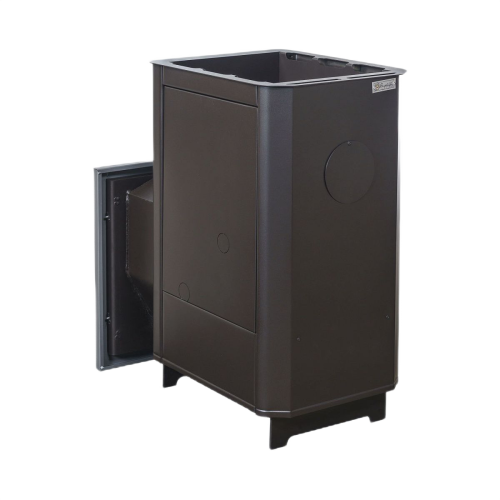 Печь для бани Варвара Паленица с теплообменником глухая дверка