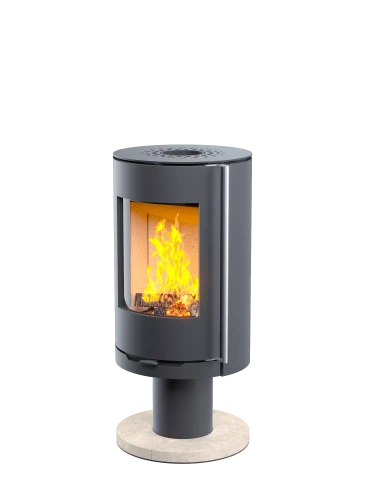 Печь-камин АСТОВ ASTOV R1.0 N (круглая задняя стенка)