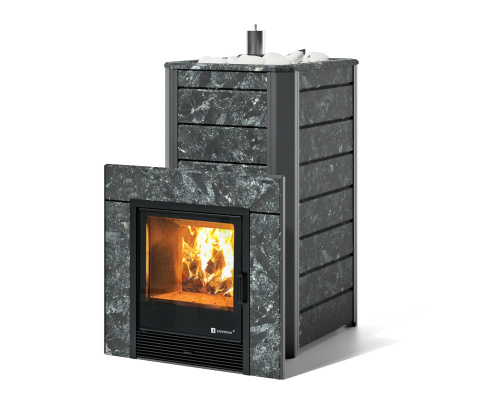 Печь для бани и сауны ИзиСтим Ялта 40 в камне