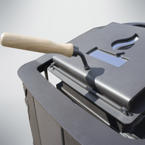 Печь для бани Варвара Терма Каменка укороченная стекло