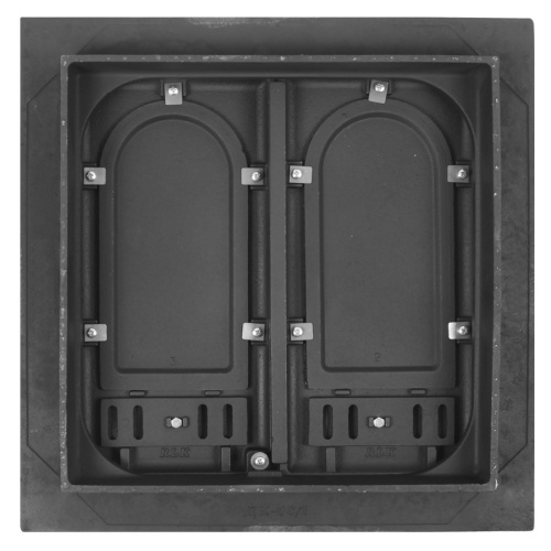 Дверка Рубцовск ДК-6 каминная двухстворчатая Горница окрашенная 500*500