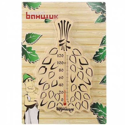 Термометр "Веник" Невский Банщик Б11584