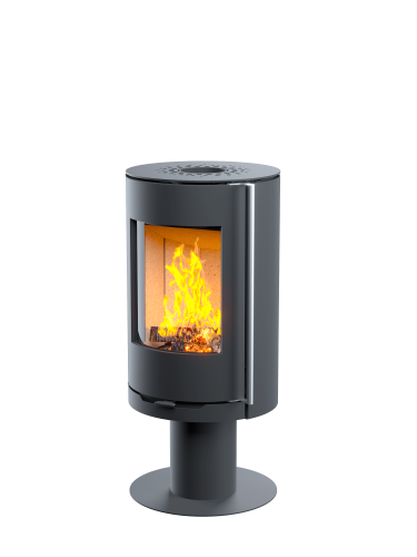 Печь-камин АСТОВ ASTOV R1.0 N (круглая задняя стенка)