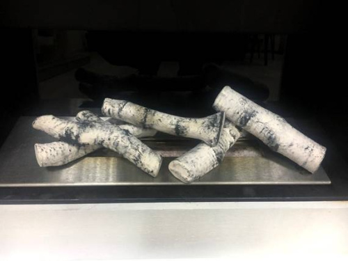 Керамические дрова Береза 5 шт