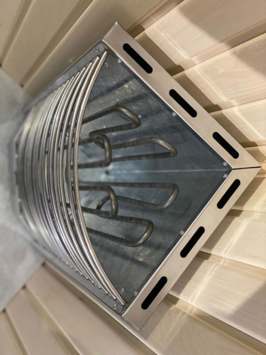 Печь Олимпия 9 кВт (9-15 м3) Угловая РЭК Ресурс электрокаменка ЭКМ