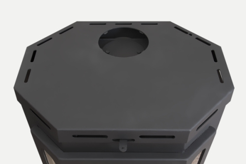 Печь-камин Бавария Призматик пристенно-угловой РК 147