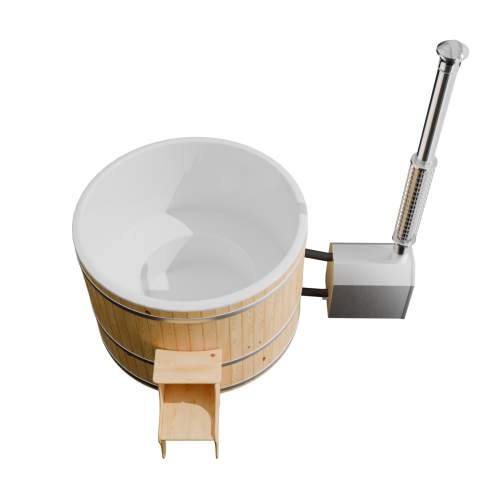 Купель БОНДАРСПА (BONDARSPA) с внешней печью