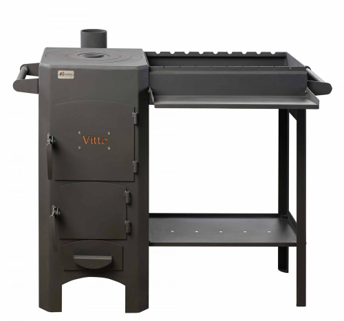 Мангал Тройка Витто (Vitto) -12 с духовкой / с коптильней