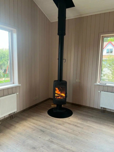 КПД ЧЕРНЫЙ Заглушка тройника ф120х200