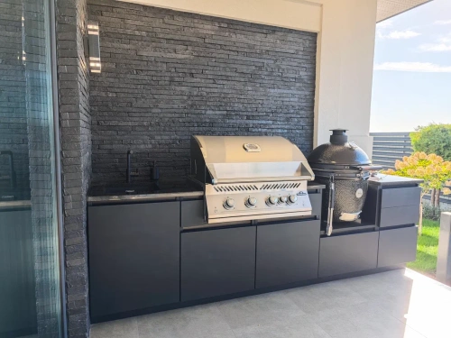 Кухня ASTOV BBQ по индивидуальному проекту