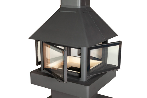 Камин Экокамин Камин ЭКЛИПС ОСТРОВНОЙ ГИГАНТ