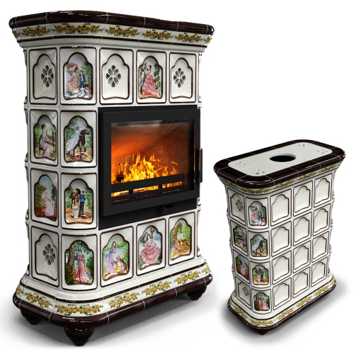 КимрПечь Истра центральный Усадьба (комплектация: Ладья-600)