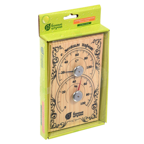 Термогигрометр БШ Банная станция 18*12*2,5 (18010)