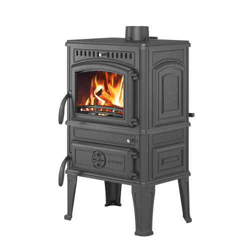 Печь-камин Везувий LV-12S "Антрацит" (конфорки)