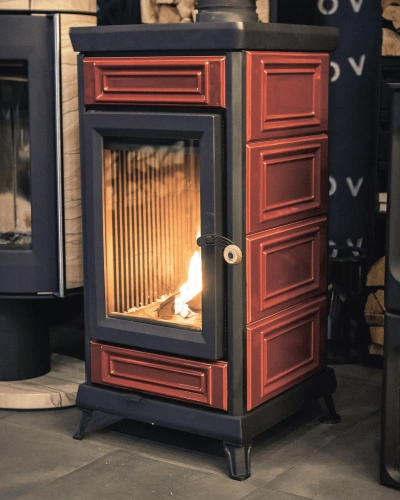 Печь-камин АСТОВ ASTOV МАЙОЛИКА Стандарт