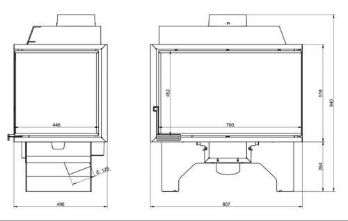 Топка KFD Eco iLux 90 L/R шелкография