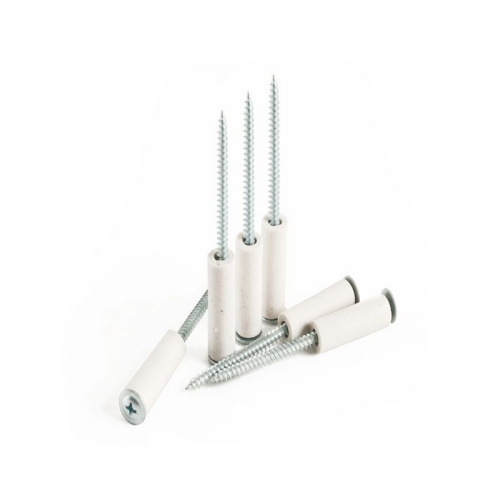 Втулка-изолятор керамическая с саморезом (6шт)