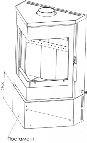 Печь-камин Мета-Бел ЛеМан 6