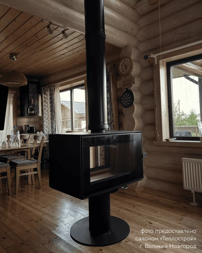 Печь-камин АСТОВ ASTOV КУБ Т 800