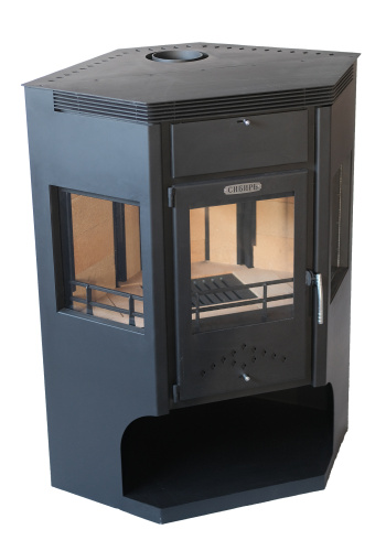Печь-камин НМК стальная "Сибирь" 15 кВт