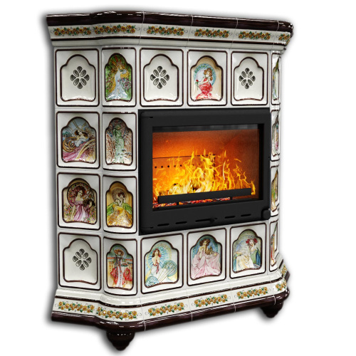 КимрПечь Истра угловой Усадьба (комплектация: Ладья-600)