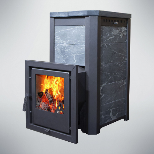 Печь для бани Варвара Сказка облицовка Талькохлорит