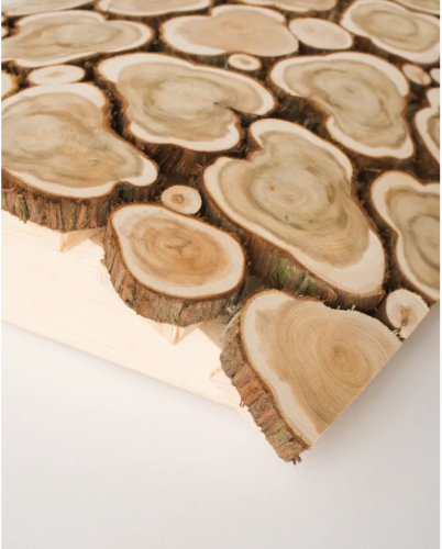 Подголовник из можжевельника 35*32см,