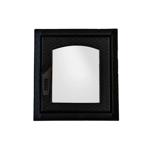 Дверца печная со стеклом «Арктика» ПроМеталл