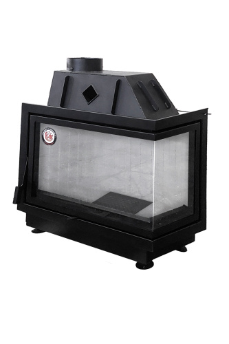 Топка Экокамин Альфа 800 L / R два стекла