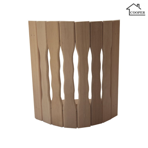 Абажур Бондарь (Cooper) простой угловой ольха МУ-2